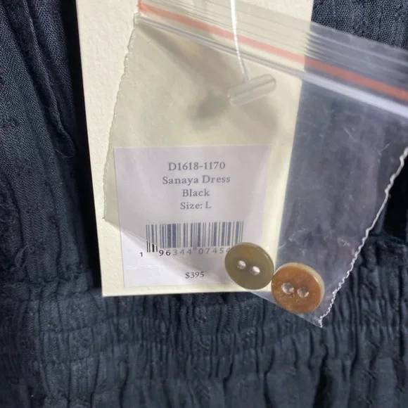 LoveShackFancy Sanaya Mini Dress black - Picture 8 of 11